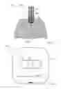 Fig. 06 - Dual fixed angle security mount