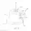 Fig. 13 - Trimmer head with pivot posts holding a single strip of line