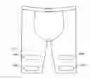 Fig. 01 - Leg handle comprising thin stretch fabric and rounded cylindrical section