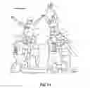Fig. 02 - Leg handle comprising thin stretch fabric and rounded cylindrical section