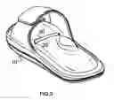 Fig. 04 - Foot ware with integrated pocket for insertion of orthotic arch supports