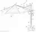 Fig. 01 - CANTILEVERED UMBRELLA