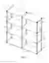 Fig. 02 - Shelving with molded end caps