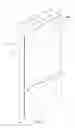 Fig. 02 - CABINET SIDEWALL STRUCTURE WITH HIDDEN WALL HOLES