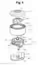 Fig. 06 - Vacuum cleaner with motor assembly