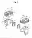 Fig. 09 - Vacuum cleaner with motor assembly