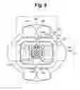 Fig. 10 - Vacuum cleaner with motor assembly
