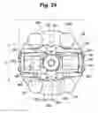 Fig. 28 - Vacuum cleaner with motor assembly