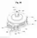 Fig. 33 - Vacuum cleaner with motor assembly