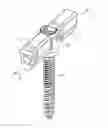 Fig. 01 - Polyaxial bone anchor with polymer sleeve