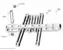 Fig. 01 - Parallel alignment apparatus for facilitating prosthodontic restorations and method of use