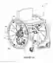 Fig. 12 - Motion assistance system for wheelchairs