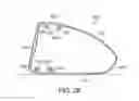 Fig. 16 - Golf club head with flexure