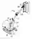 Fig. 01 - Machine for working a surface with a high-pressure water jet