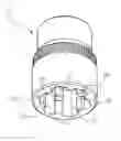 Fig. 01 - Sleeve structure for damaged screw nut