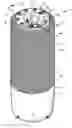 Fig. 01 - Compressible baffle for a fuel tank