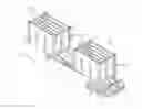 Fig. 01 - Convertible cargo transportation container and convertible cargo transportation vehicle