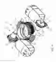 Fig. 17 - Exterior mirror assembly with actuator