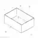 Fig. 01 - Wedge for immobilizing objects in a box having a square or rectangular cross-section