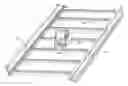 Fig. 01 - Mounting assembly for mounting a sheave roller to a cable tray