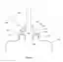 Fig. 02 - Gasket securing means for a universal manifold