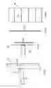 Fig. 35 - Modular wall system with variable trim