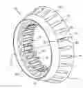 Fig. 01 - Organic matrix composite structural inlet guide vane for a turbine engine