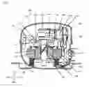 Fig. 10 - Hermetic compressor and refrigerator