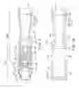 Fig. 06 - Vacuum ejector nozzle with elliptical diverging section