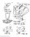 Fig. 13 - Connector system for rapid assembly and disassembly of panels and other members