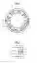 Fig. 04 - Rolling bearing with means for angularly adjusting of the inner ring relative to the outer ring