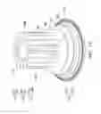 Fig. 02 - Recessed light fixture