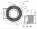 Fig. 01 - Axi-symmetric small-footprint gyroscope with interchangeable whole-angle and rate operation