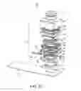 Fig. 28 - Lens drive apparatus including damper compound suppressing undesired resonance
