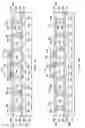 Fig. 22 - Method of forming package-on-package (PoP) structure having a chip package with a plurality of dies attaching to first side of an interposer with a die formed thereon