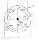 Fig. 01 - Circularly-polarized patch antenna