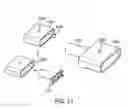 Fig. 22 - Connector insert having a cable crimp portion with protrusions and a receptacle having a label in the front