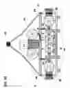 Fig. 20 - Self-Sustaining System of Extensible Acoustically-Driven Mechanically-Coupled Tuned-Closed-Column-Resonator-Tuned-Helmholtz-Resonator-Passive-Radiator-Electromagnetic-Induction-Circuit Vibrational and Acoustic Piezoelectric Resonators that Generate Electricity