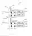 Fig. 12 - Architecture for routing multi-channel commands via a tree column