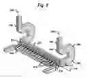 Fig. 04 - Traveling wave linear accelerator with RF power flow outside of accelerating cavities