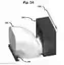 Fig. 05 - Traveling wave linear accelerator with RF power flow outside of accelerating cavities