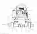 Fig. 01 - Lawn mower having deck lift system with overbiasing springs