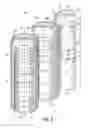 Fig. 06 - Pocketed spring assembly comprising strings of springs of different heights and enhanced ventilation