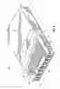 Fig. 12 - Pocketed spring assembly comprising strings of springs of different heights and enhanced ventilation
