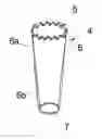 Fig. 01 - Foldable Insert for Flower Vases