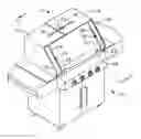 Fig. 01 - GRILL AND SMOKER CONVERTIBLE CONFIGURATION DEVICE AND METHOD