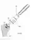 Fig. 14 - Instrument for the removal of a bone insert and corresponding method