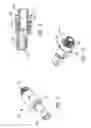 Fig. 10 - Acetabular cup remover with indexing assembly for rotating the removal blade around the cup
