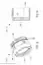 Fig. 14 - Acetabular cup remover with indexing assembly for rotating the removal blade around the cup