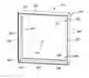 Fig. 01 - Holding frame assembly and flexible retainers for same